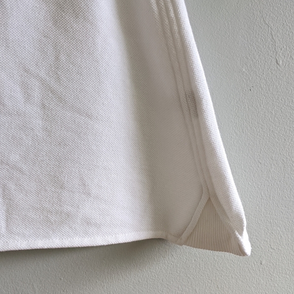 LACOSTE White Terry Cloth Tennis Skirt - Picture 5 of 7